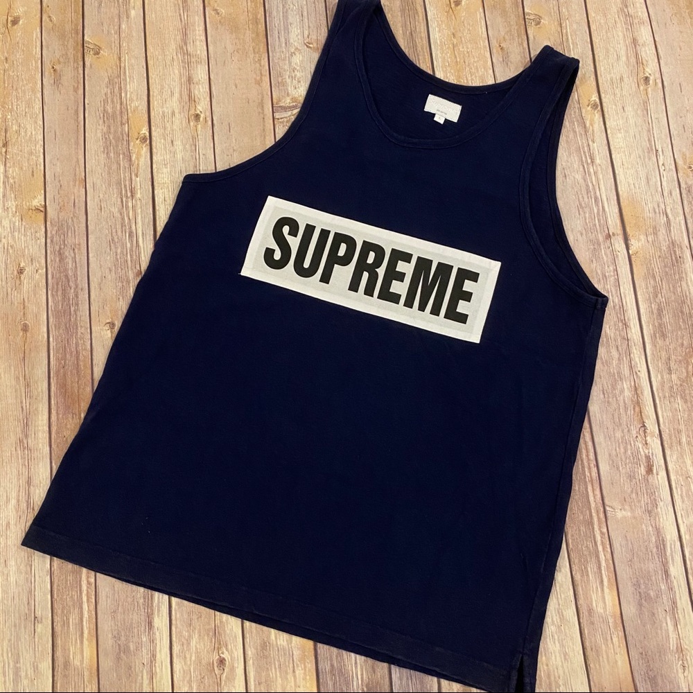Supreme Marathon Tank - Navy